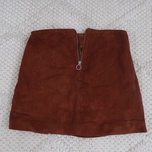 Blank nyc suede skirt